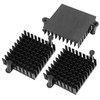 10pcs P42 x 11 x 40 Aluminium Heat Sink Thermal