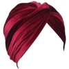 MIMIKRY Women's Velvet Turban Hat Diva 20s Fortune Teller Colour: