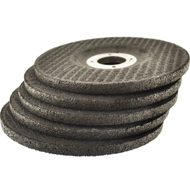 4 1/2" Depressed/Dished Centre Metal Grinding Disc Stainless Steel AT850_5Pk