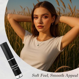 Highlighted Lying Silkworm Stick Metallic Cream Eyeshadow - Shimmering Rose-Gold Long Lasting Waterproof Eye Makeup with Glitter, High Pigmented Blendable Formula for Sensitive Eyes, Eco-Friendly