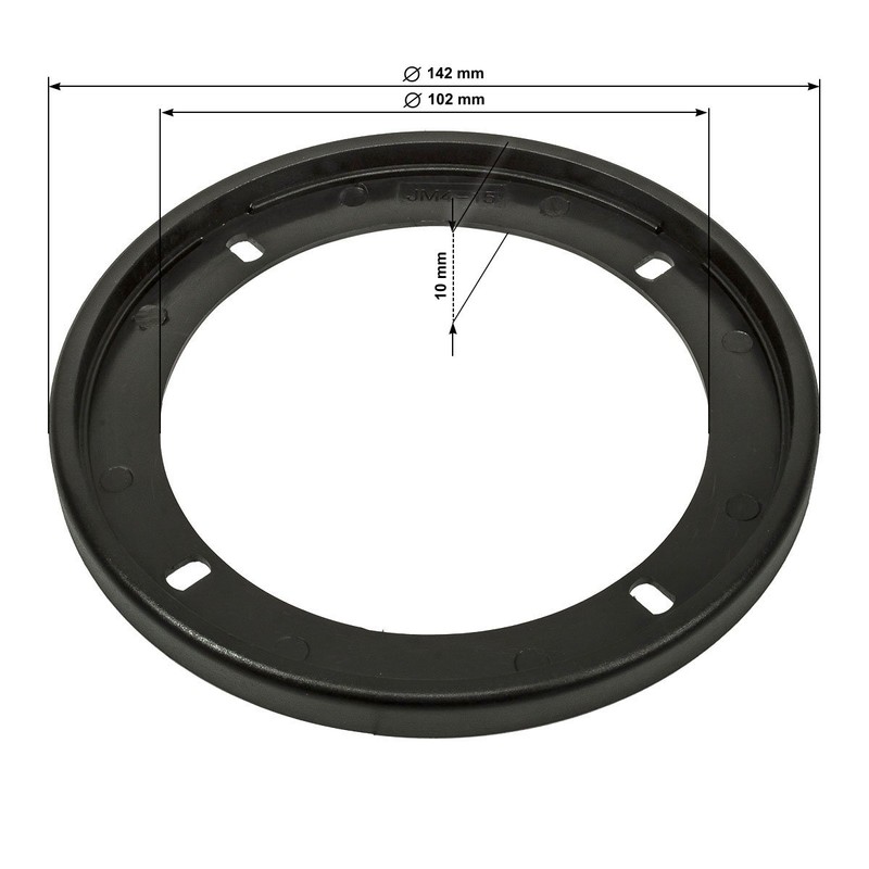 tomzz Audio 2800-000 Loudspeaker Grille for 100 mm DIN Speaker