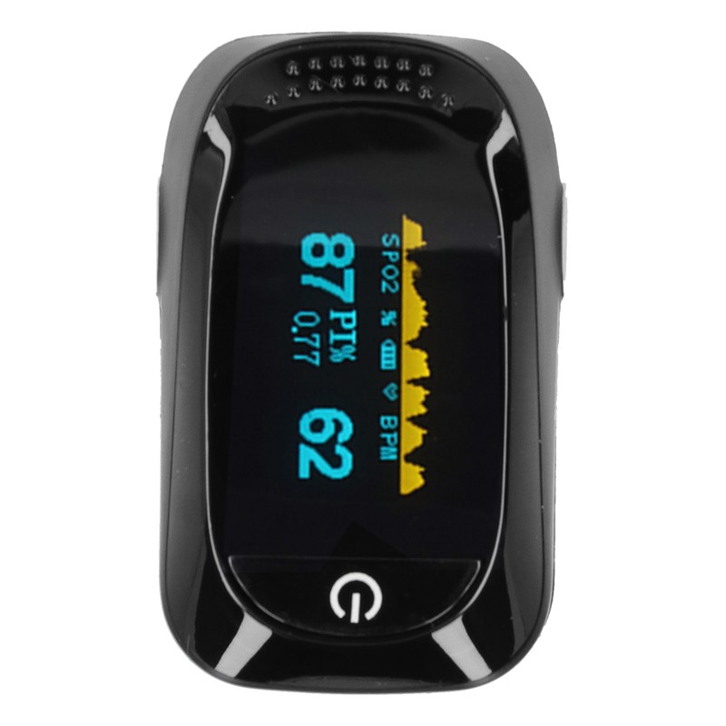 Infrared Measurement OLED Fingertip Pulse Oximeter Blood Oxygen Saturation Monitor
