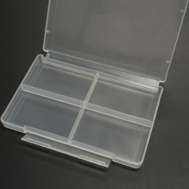 Lightning Parts, Clear Case, Small Storage Case, Plastic, 0.4 inch