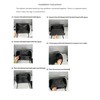 Remobia Hicol Baseball Hat Organizer Bag for 20-24 Caps, Large