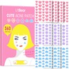 LitBear Acne Pimple Patch, 360 Dots 3 Shaped Colors Pimple