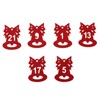 24Pcs Christmas Advent Calendar Drawstring Bags Reusable Hanging Countdown Pouch