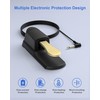 Universal Sustain Piano Foot Pedal for MIDI Keyboards, Digital Pianos,