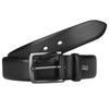 LLOYD Men's Belts Leather Belt Cognac 6835, black