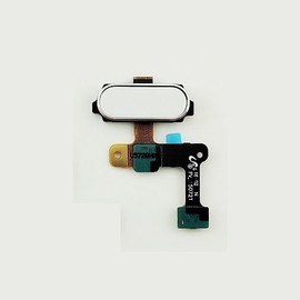 Home Button Assembly with Fingerprint Scanner for Galaxy Tab S2 9.7 Verizon Tablet (White)