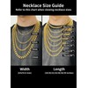 ChainsHouse Men Women 14K Gold Plated Chain Hip Hop Fashion