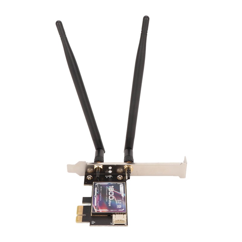 WiFi6 AX1800 PCIe WiFi Adapter Bluetooth 5.2 WPA3 802.11AX Dual