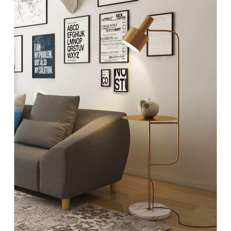 Hsyile Lighting KU300217 Contemporary Modern Creative Floor Lamp with a