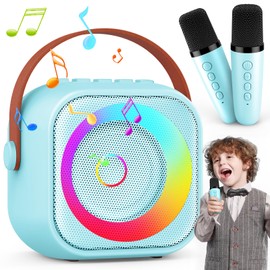 Toy Boy 3-10 Years, Karaoke Machine Children's Gift Boy, Mini Karaoke Microphone Children's Toy for Party, KTV - Christmas Gifts