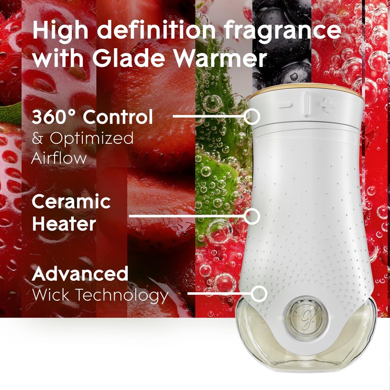 Glade PlugIns Refills Air Freshener, Scented and Essential Oils for
