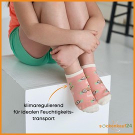 10 Pairs Children's Trainer Socks Boys & Girls Cotton Children's Socks, 10 Pairs | Girls 5