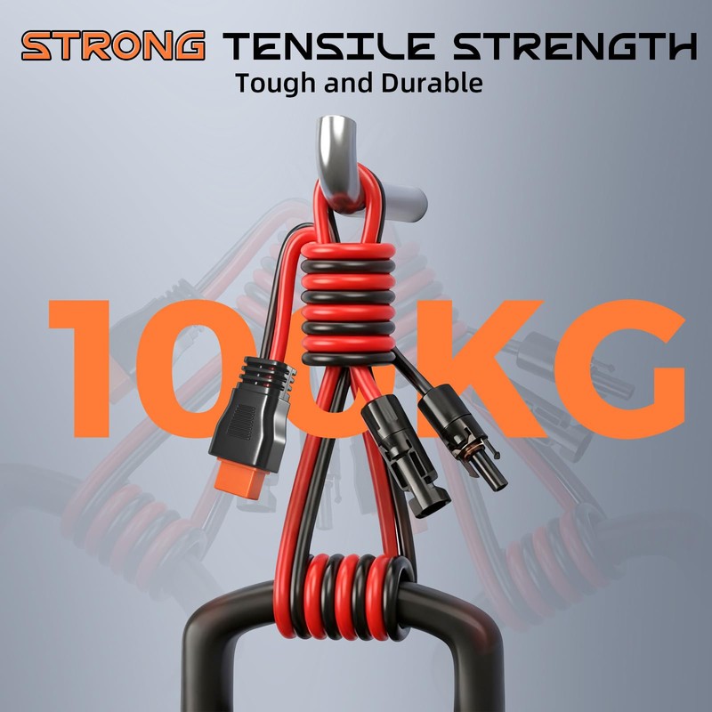 3FT 12AWG Solar to XT60i, Gibbab 3 6 10 16