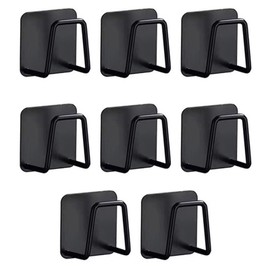 6pcs stainless steel sponge rack drainage rack hook washbasin steel ball sink no storage punching cleaning layout rack, suitable for kitchen accessory rack, washing machine storage rack