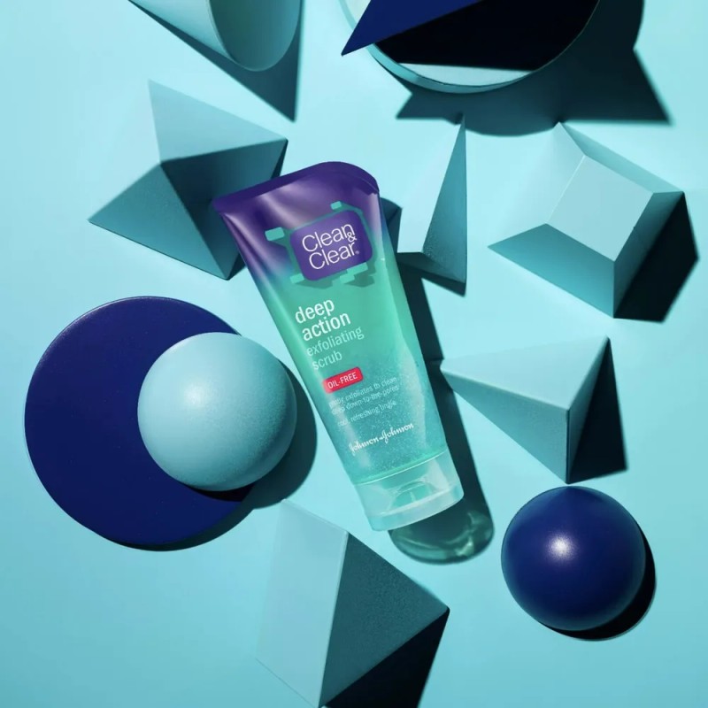 Exfoliante Facial Clean & Clear Deep Action Sin Aceite Hipoalergénico