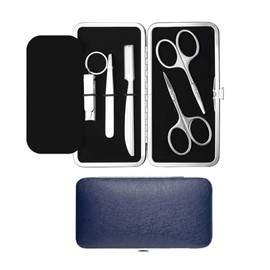 Men's Grooming Kit Nose Hair Scissors Beauty Scissors Eyebrow Trimming Tool Nail Clipper Set