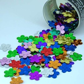 Confetti Daisy Multicolors - Half Pound (8 oz) #9281 Q08