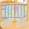 Semester Weekly Student Planner - Productivity Planner Notebook for Achieving