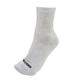 ENERSTEP Grounding Socks & Earthing - The Best Conductive Socks by Far - 3Pair 99% Pure silver thread, Grey, One Size