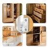 Blifula Cabinet Magnetic Catch 10Pack Ultra Thin Cabinet Door Magnetic