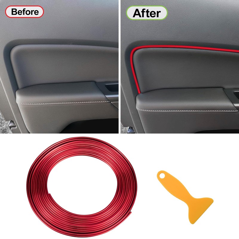 Car Interior Trim Strips - 32.8ft /10M Universal Car Gap
