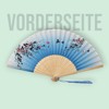 Starlet24 Foldable Bamboo Hand Fan Folding Fan with Tassel Fan