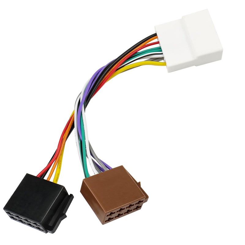Jayubien Stereo Wiring Harness for Nissan ISO Radio Adapter to