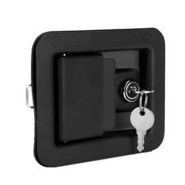 Trailer Travel Lock Stainless Steel Metal Tool Box Lock with Key Door Lock for Caravan, Motorhome, Ship