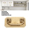 Antique Drawer Handle Tetragonal Bat Handle Antique Chinese Retro Style
