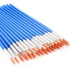 UPINS 30 Pcs Paint Brushes, Round Flat Small Brush Bulk