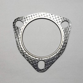 2.5" 3 Bolt MLSG High Temp Exhaust Gasket w/SS Fire Ring (Qty 1)