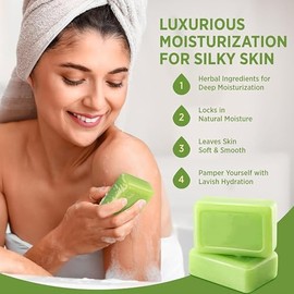 Tea Tree Soap, Relief Soap Bar Infused with Tea Tree Oil, Natural Foot & Body Soaps for Healthy Skin, Addresses Foot Discomfort and Skin Irritations, Gentle Exfoliating Bar Soap for Men Women