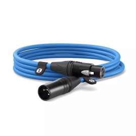 Rode XLR-6 Premium XLR Cable (6m, Blue) XLRM-B UPC 698813010097