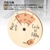 Wooden Melody Tool - Five Degree Wheel Music Skills -