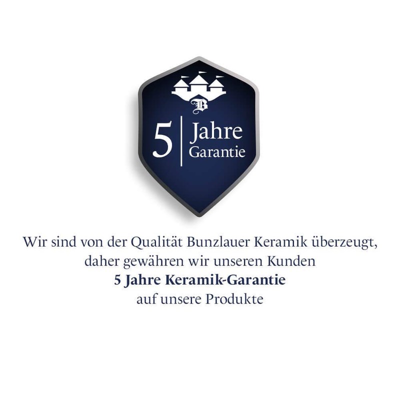 Original Bunzlauer Zuckerdose, V=0,4 Ltr. B=10,6 cm, H=9,7 cm, Dekor