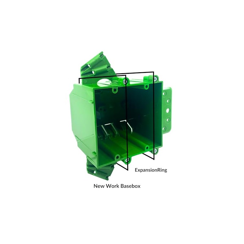 OneBoxForAll New Work Bundle Kit – 4 Single Gang Electrical