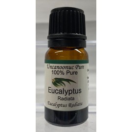 Uncanoonuc Pure Eucalyptus Radiata 100% Pure Essential Oil 10mL Therapeutic Grade