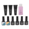Nail Art Curing Lamp Base Top Coat Prevent Stick Water