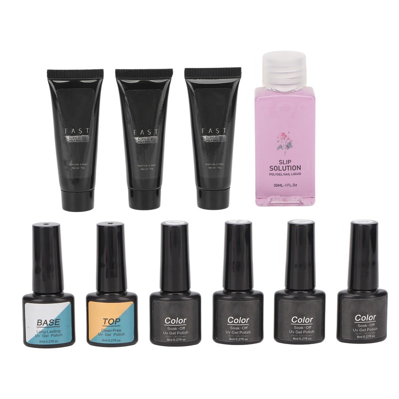 Nail Art Curing Lamp Base Top Coat Prevent Stick Water