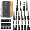 MulWark Magnetic Nut Driver Set 16 pcs Impact Driver Bit
