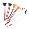 Electric Bike Charging Port Socket with Waterproof Cover Cable Connector
