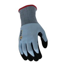 Juba High Cut Resistance Safety Work Gloves with K-ROCK® Textile Fibre - Made with Fibreglass and Steel Yarn Coated on Sandy Nitrile Foam on the Palm - Touchscreen Compatible (7)