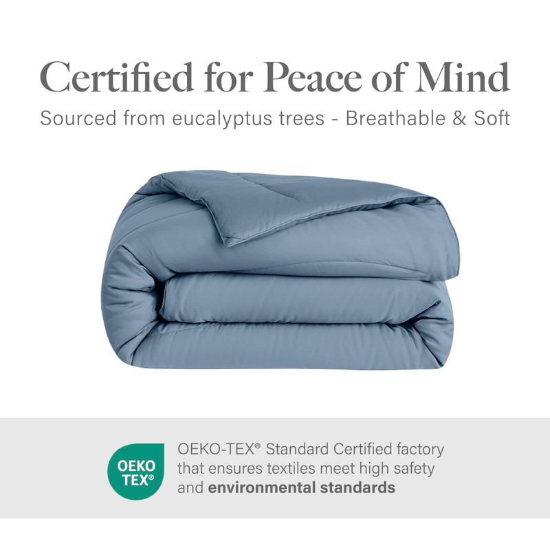 Modern Threads Tencel Lyocell Luxury Ultra Soft Down Alternative Comforter,