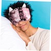 Beavorty Cute Glitter Unicorn Sequin Sleeping Eye Mask with Strap