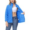 TACVASEN Women's Lightweight Jacket Long Sleeve Soft Fleece Jacket Casual