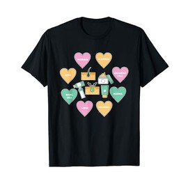 Dermatologist Team Love Dermatology Profession Skin Doctor T-Shirt