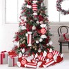 Christmas Decoration 32CM Red and White DIY Candy Hanging Pendant